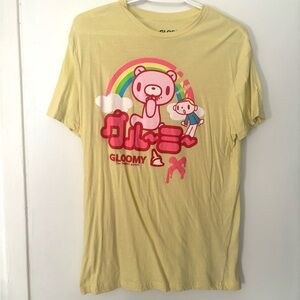 Gloomy Bear t shirt - cute alternative y2k 2000s emo scene hot topic rainbow alt